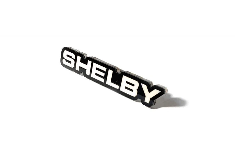 Ford Radiator grille emblem with Shelby logo - Image 3