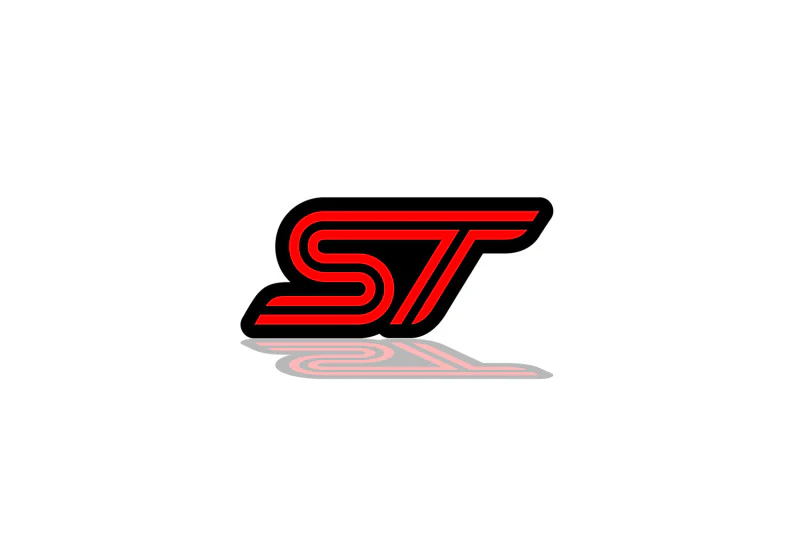 Ford Radiator grille emblem with ST logo (Type 5)