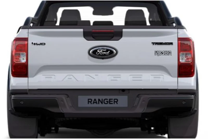 Ford Ranger Emblem & Badge Set - Grille and Tailgate Danger Ranger logo - Image 3
