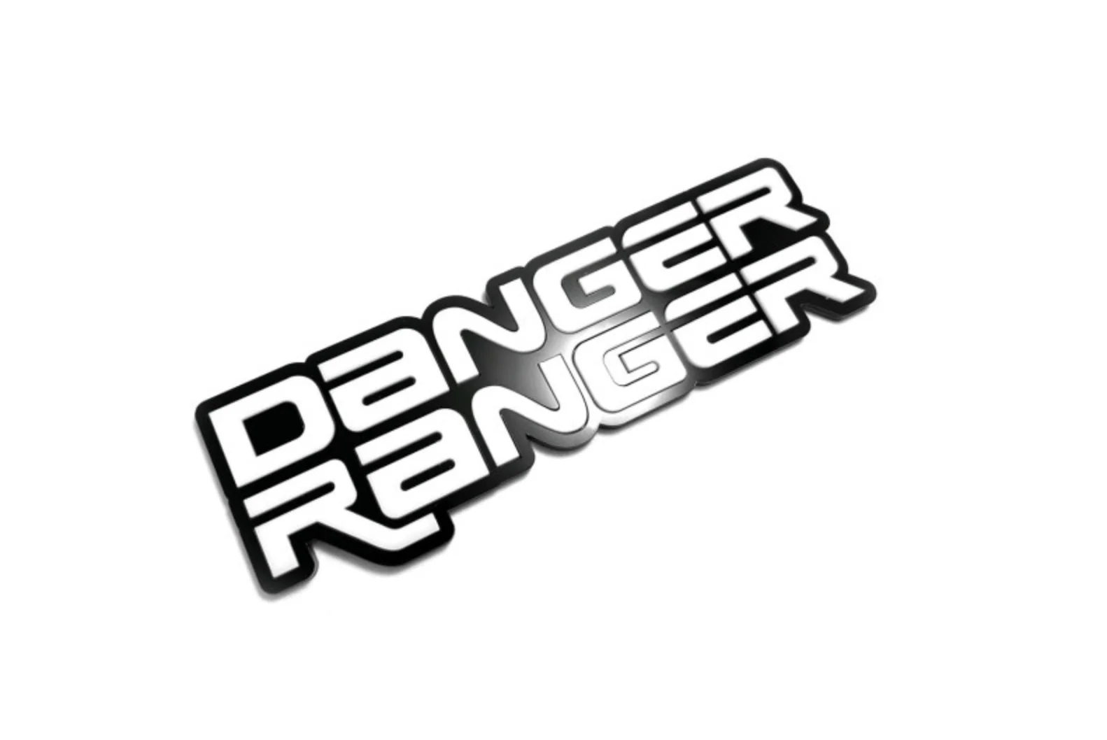 Ford Ranger tailgate trunk rear emblem with Danger Ranger logo - Image 4