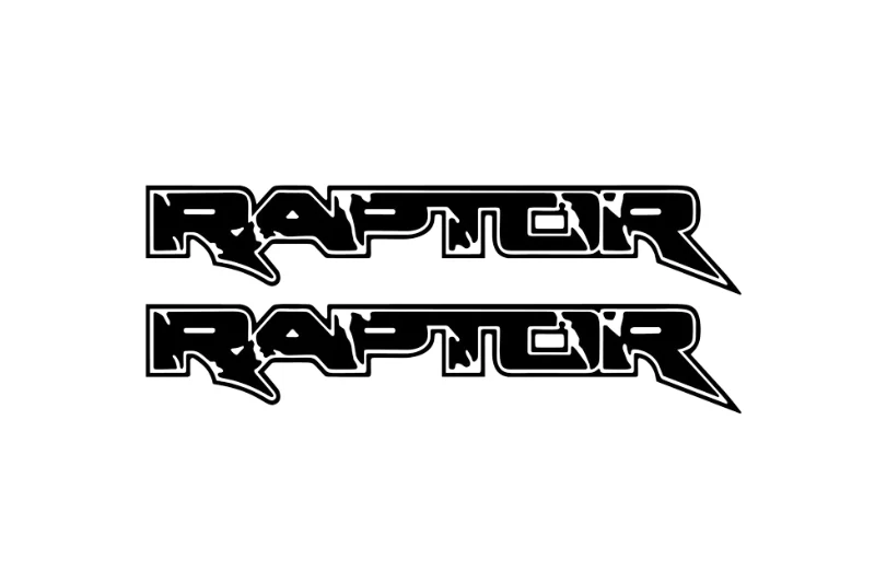 Ford Ranger Emblem & Badges set with Raptor logo - Image 3