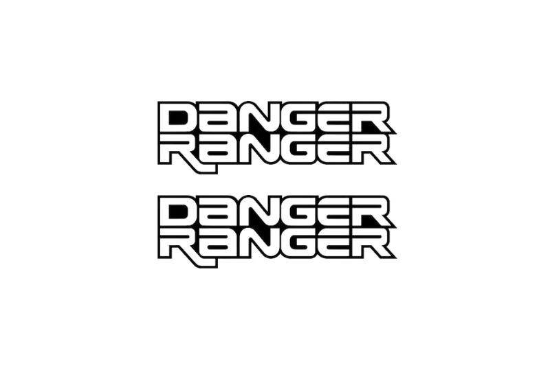 Ford Ranger emblem for fenders with Danger Ranger logo