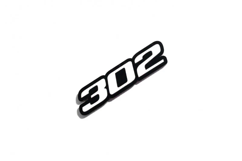 Ford tailgate trunk rear emblem with 302 logo - Image 3