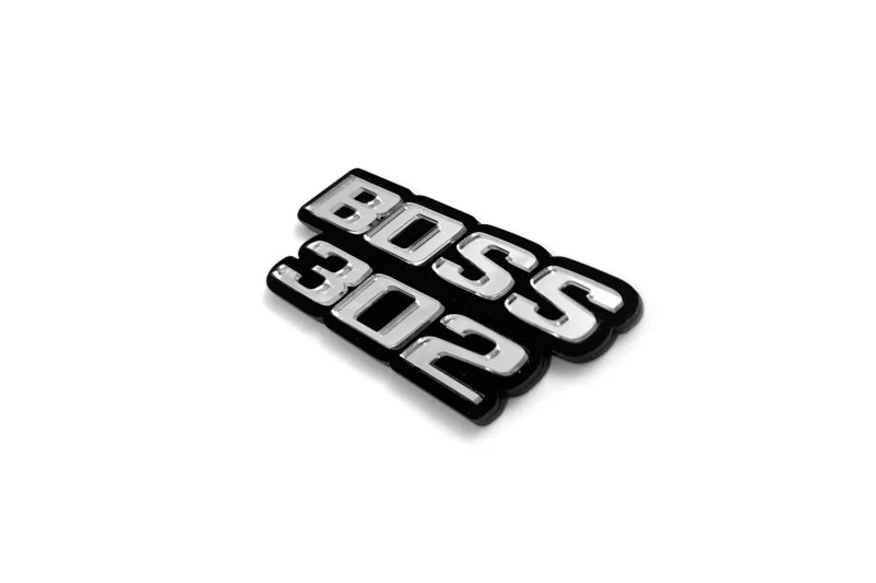 Ford tailgate trunk rear emblem with BOSS 302 logo - Image 3