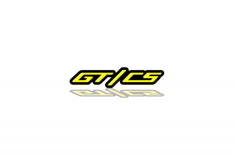 Ford tailgate trunk rear emblem with GT/CS logo - Image 4