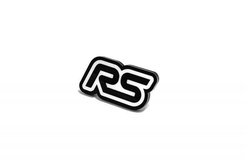 Ford tailgate trunk rear emblem with RS logo (type 2) - Image 3
