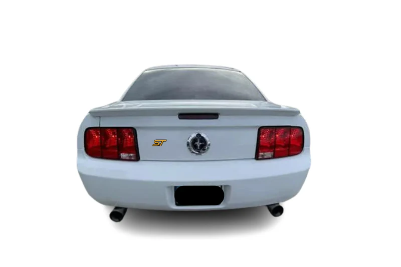 Ford tailgate trunk rear emblem with ST logo (Type 4) - Image 2