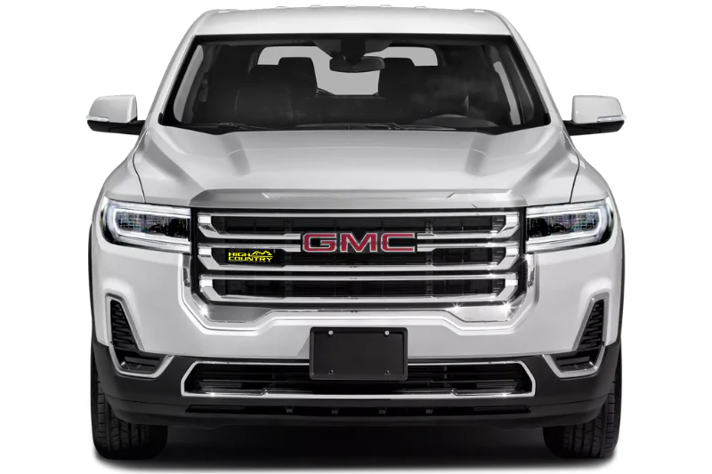GMC Emblem & Badge Set - Grille and Tailgate High Country logo - Image 2