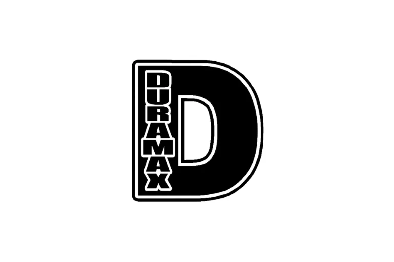 GMC Emblem & Badges set with Duramax logo (Type 3) - Image 3