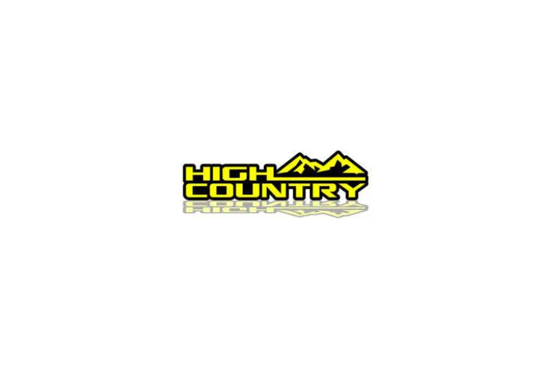 GMC Emblem & Badges set with High Country logo - Image 3