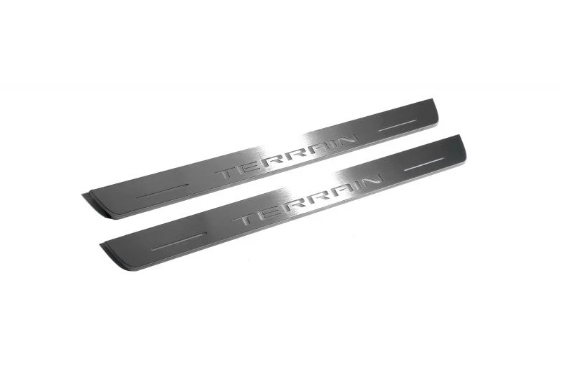 GMC Terrain II 2018+ Car Door Sill With Logo Terrain - Image 5