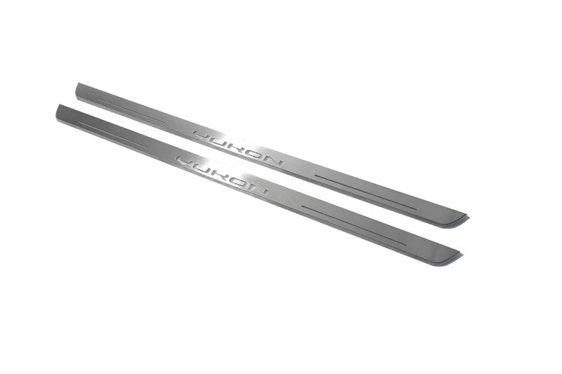 GMC Yukon V 2020+ Auto Door Sills With Logo Yukon - Image 7