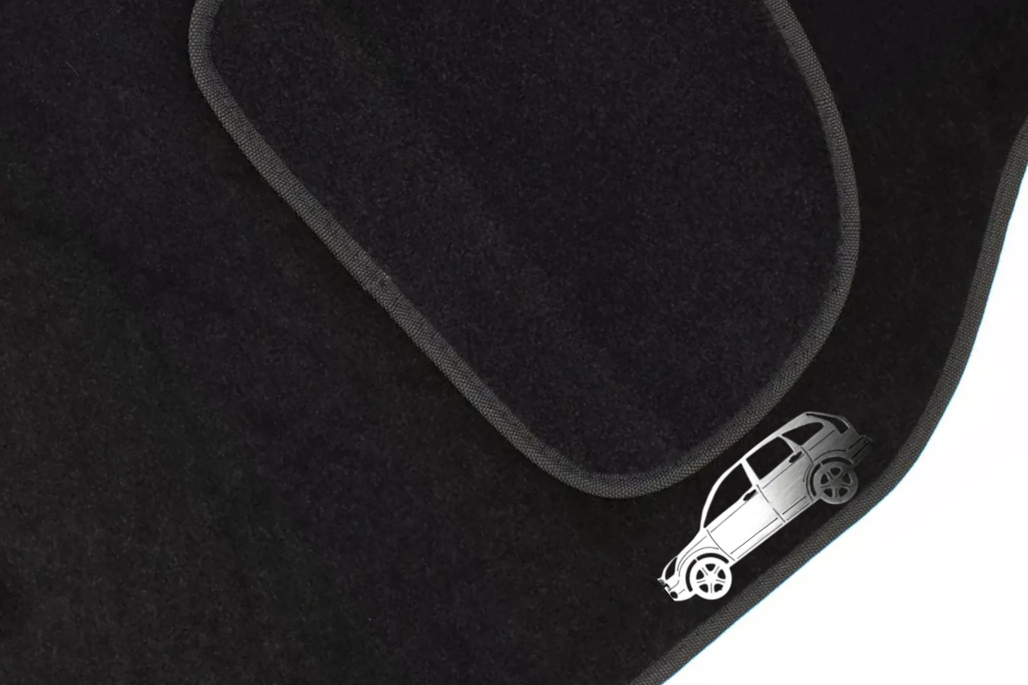 Honda CR-V III (2007-2012) Floor Mat Emblem Set – Stainless Steel Badges
