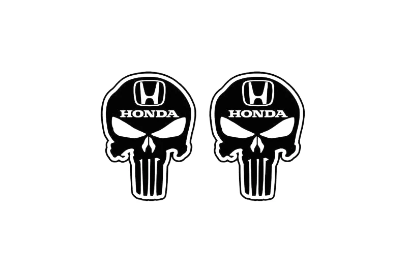 Honda Emblem & Badges set with Honda Skull logo - Image 3