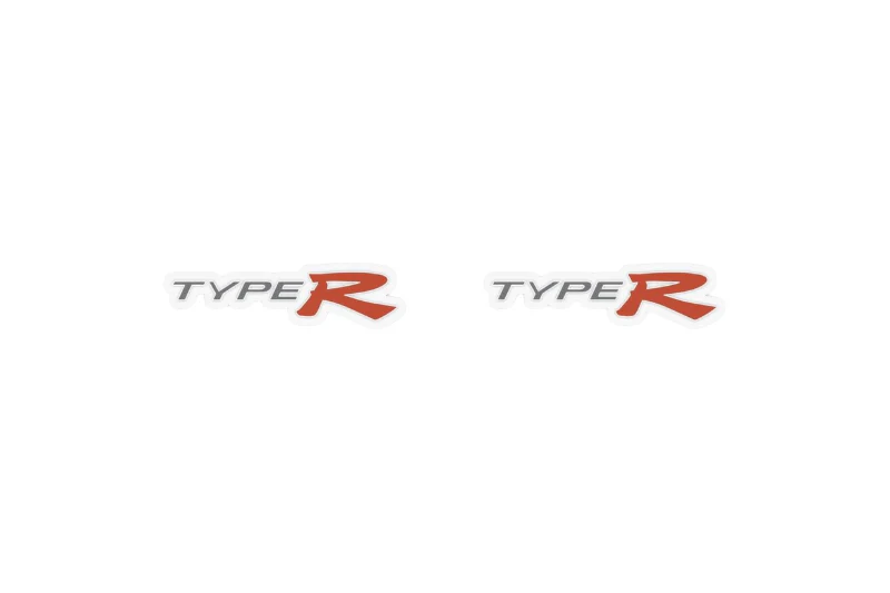 Honda Emblem & Badges set with Type R logo (Type 2) - Image 3