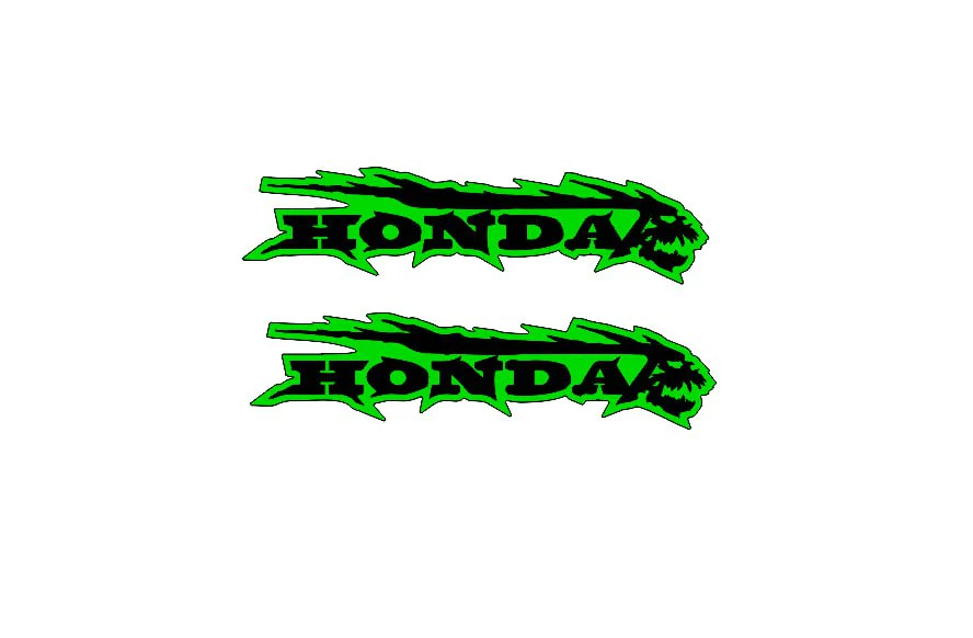 Honda emblem for fenders with Honda logo - Image 2