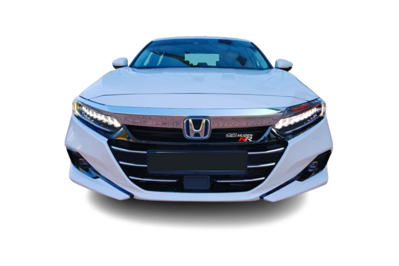 Honda Radiator grille emblem with Mugen RR logo - Image 2