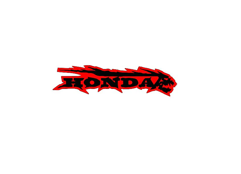 Honda trunk rear emblem with Honda logo - Image 3