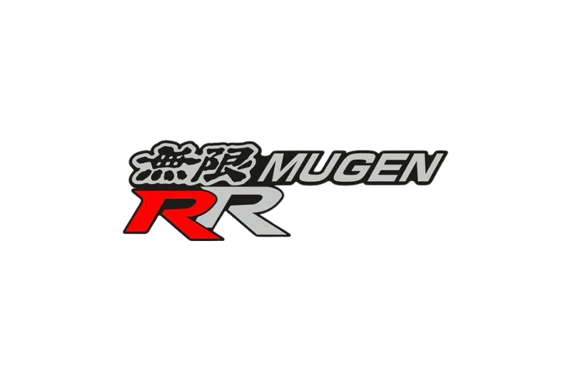 Honda trunk rear emblem with Mugen RR logo (Type 2)
