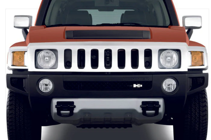 Hummer Emblem & Badge Set - Grille and Tailgate H3 logo - Image 2