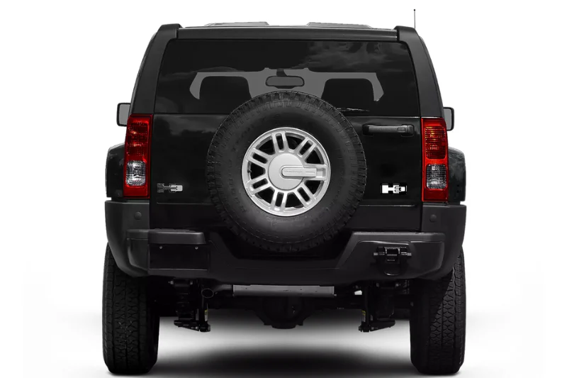 Hummer Emblem & Badge Set - Grille and Tailgate H3 logo - Image 3