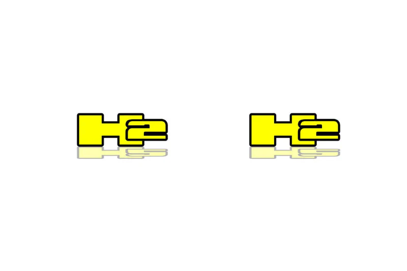 Hummer Emblem & Badges set with H2 logo - Image 2