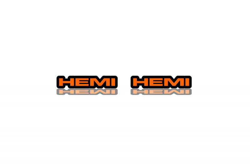 Hummer emblem for fenders with HEMI logo