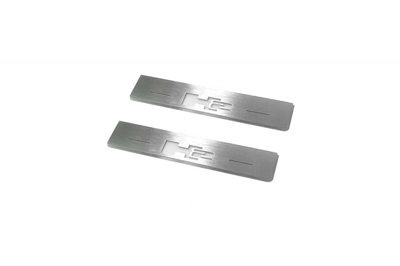 Hummer H2 2002-2009 LED Door Sills PRO With Logo H2 - Image 15
