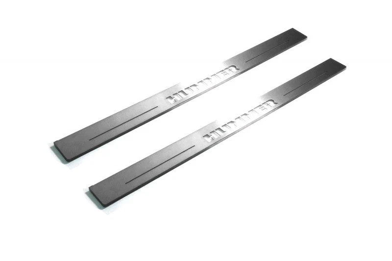 Hummer H2 2002-2009 Led Door Sills With Logo Hummer - Image 5
