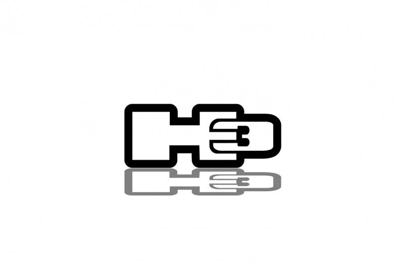 Hummer Radiator grille emblem with H3 logo