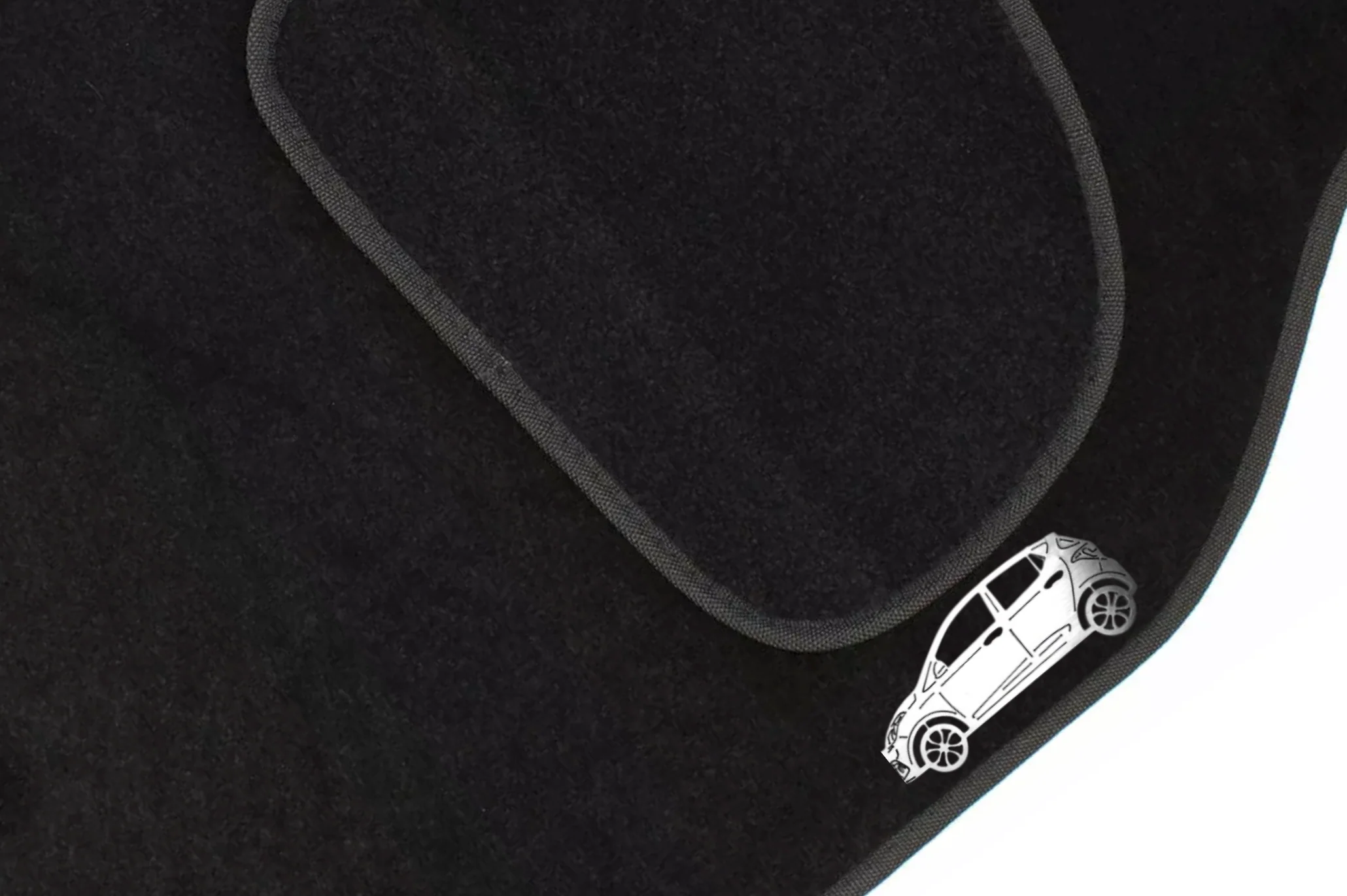Hyundai i10 II (2013-2019) Floor Mat Emblem Set – Stainless Steel Badges