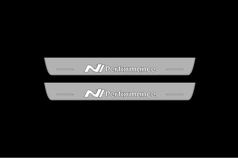 Hyundai Ioniq 5 2021+ LED Door Sills PRO With Logo N Line Performance - Image 2