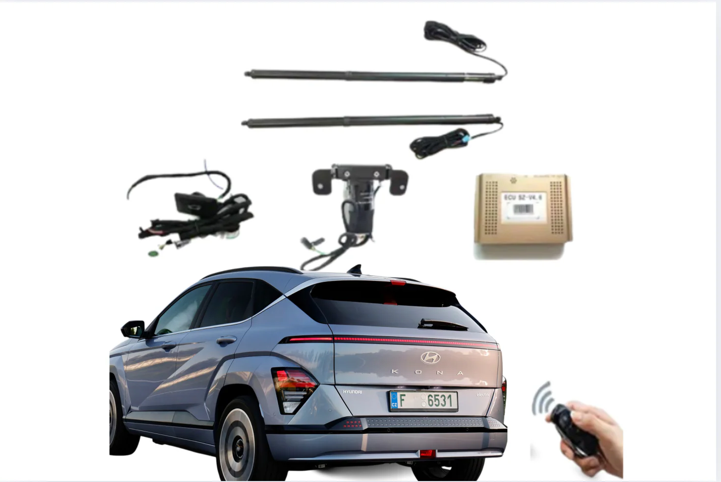 Hyundai Kona Electric Rear Trunk Electric Tailgate Power Lift 2024+