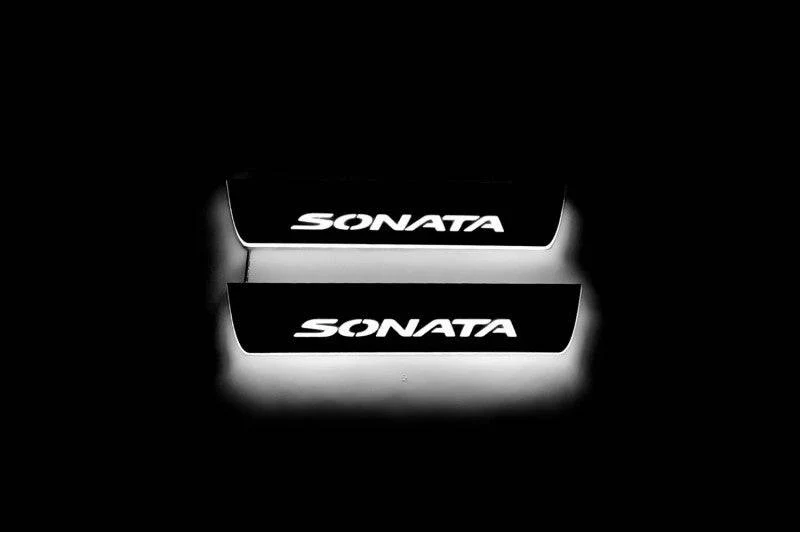Hyundai Sonata VII (LF) 2014-2019 Car Sill With Logo Sonata - Image 10