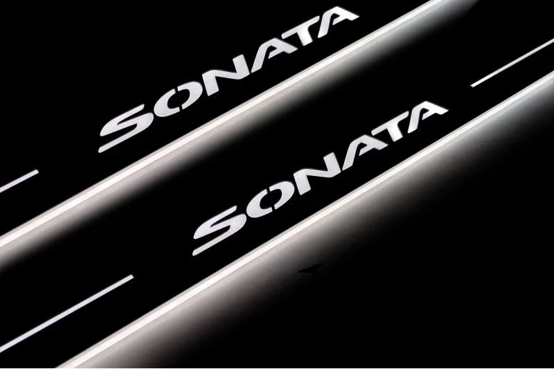 Hyundai Sonata VII (LF) 2014-2019 Car Sill With Logo Sonata - Image 4