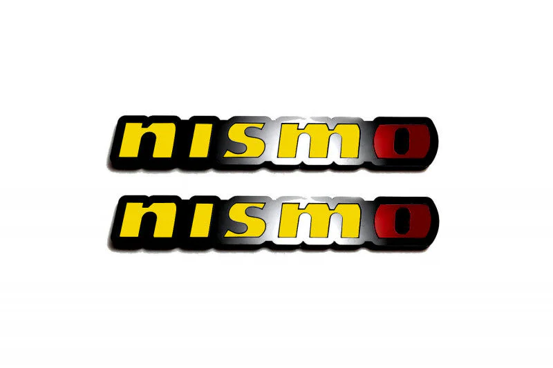 Infiniti Emblem & Badge Set - Grille and Tailgate Nismo logo