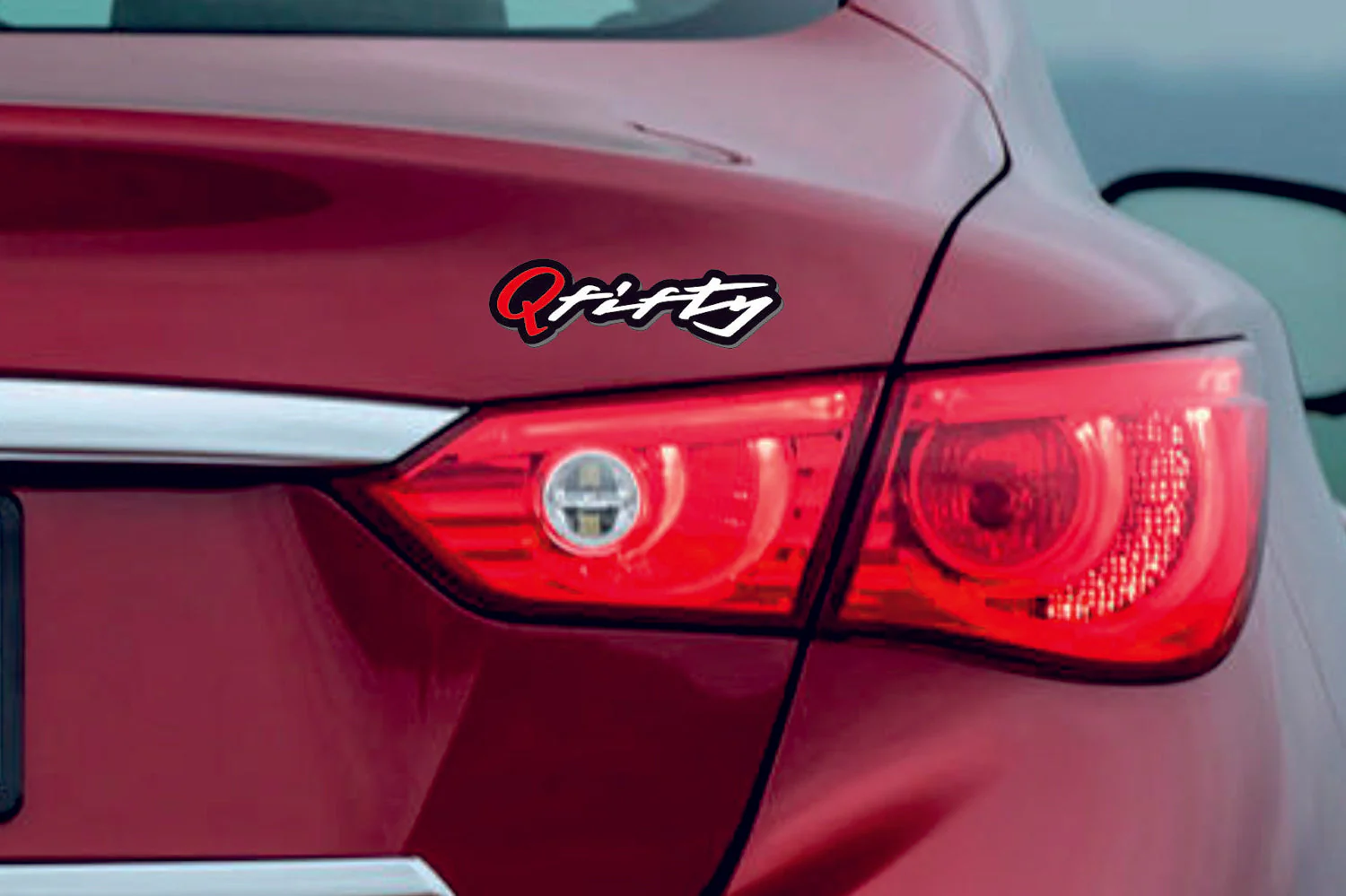 Infiniti Emblem & Badge Set - Grille and Tailgate Q50 logo - Image 3