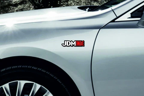 Infiniti Emblem & Badges set with JDM logo (Type 2) - Image 5