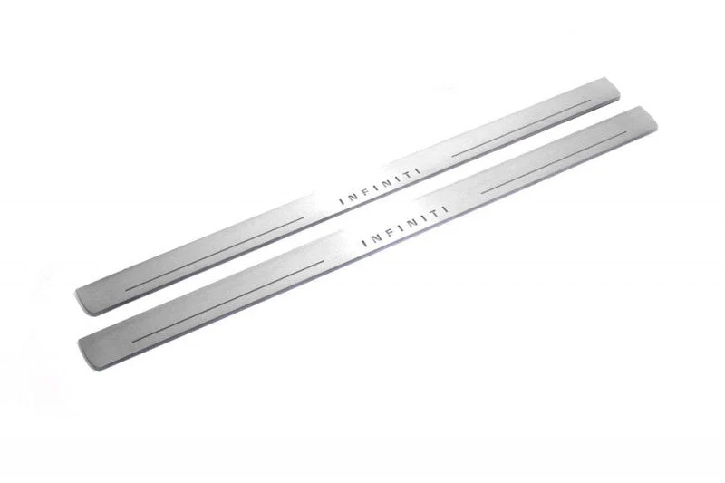 Infiniti G 4D 2007-2015 Door Sill Protectors With Logo Infiniti - Image 5