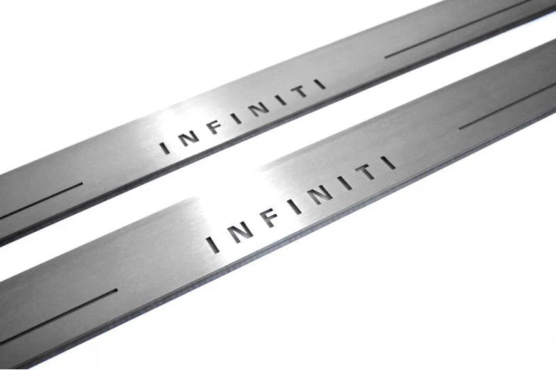 Infiniti G coupe 2008-2015 LED Door Sill With Logo Infiniti - Image 8