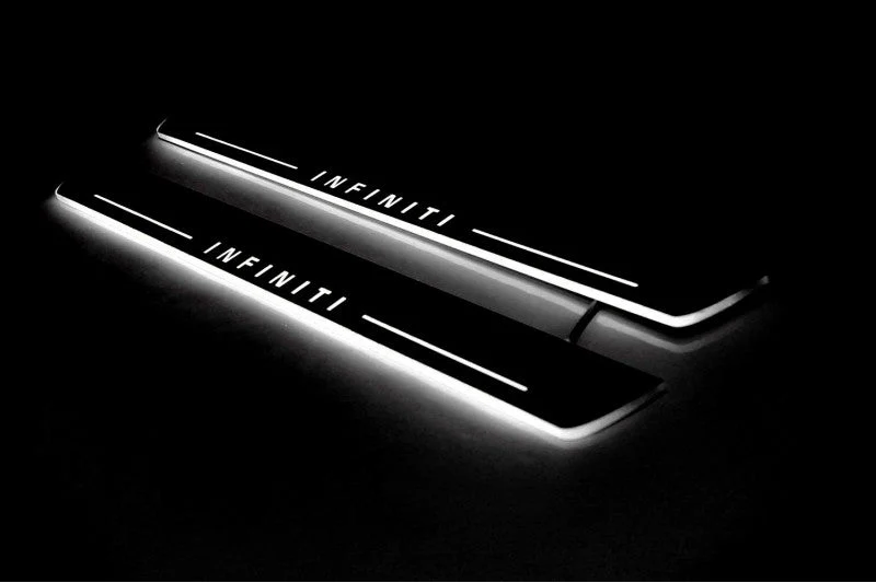 Infiniti G coupe 2008-2015 LED Door Sills PRO With Logo Infiniti - Image 3