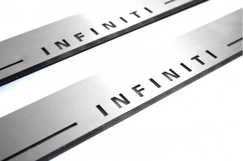 Infiniti G coupe 2008-2015 LED Door Sills PRO With Logo Infiniti - Image 8