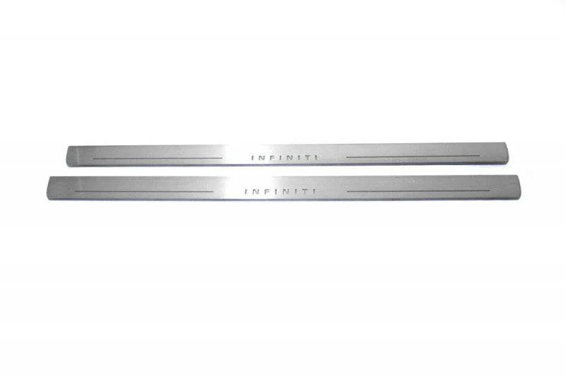 Infiniti Q60 2016+ Door Sill Protectors With Logo Infiniti - Image 6