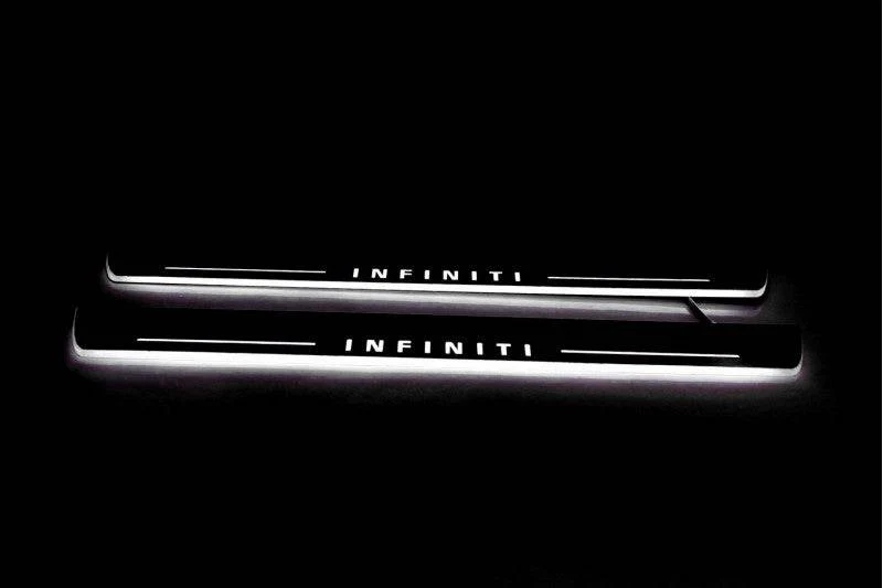 Infiniti QX60 I 2013-2021 Door Sill Lights With Logo Infiniti - Image 2