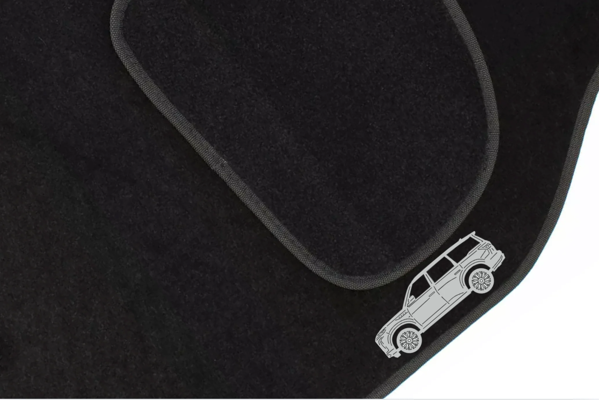 Infiniti QX80 III (2024+) Floor Mat Emblem Set – Stainless Steel Badges