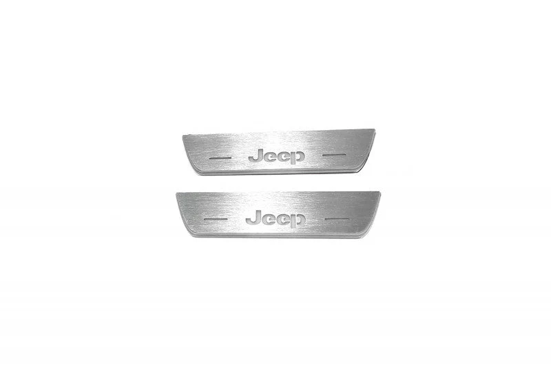 Jeep Cherokee KL 2014+ LED Door Sills PRO With Logo Jeep - Image 14