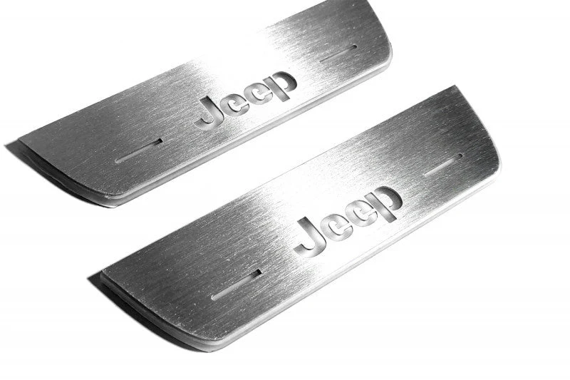 Jeep Cherokee KL 2014+ LED Door Sills PRO With Logo Jeep - Image 16