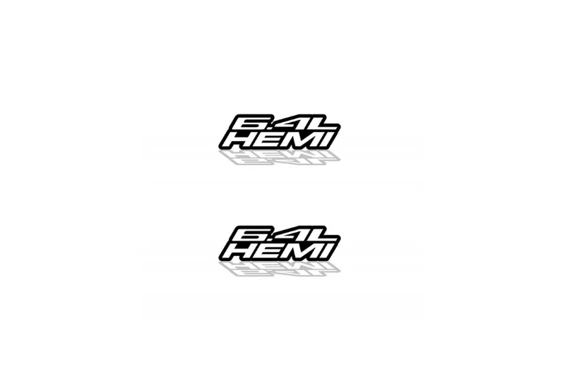 Jeep Emblem & Badge Set - Grille and Tailgate 6.4L Hemi logo