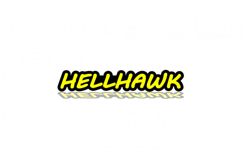 Jeep Emblem & Badge Set - Grille and Tailgate Hellhawk logo - Image 2