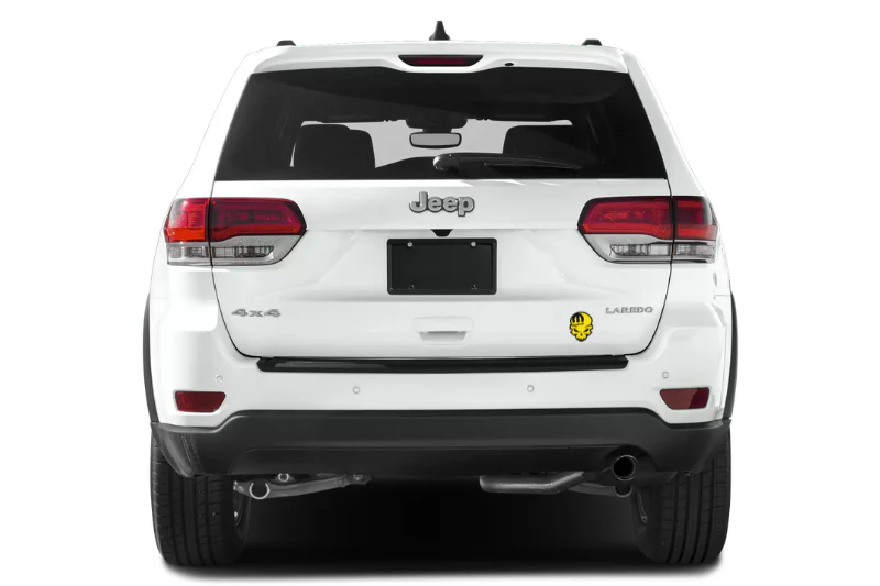 Jeep Emblem & Badge Set - Grille and Tailgate Mopar Skull logo (Type 9) - Image 6